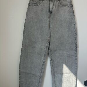 Mango Light Gray Denim Jeans
